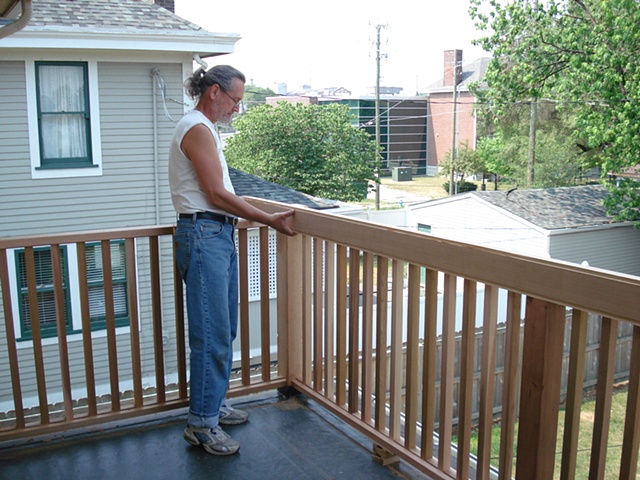 The Henle Balcony Handrail