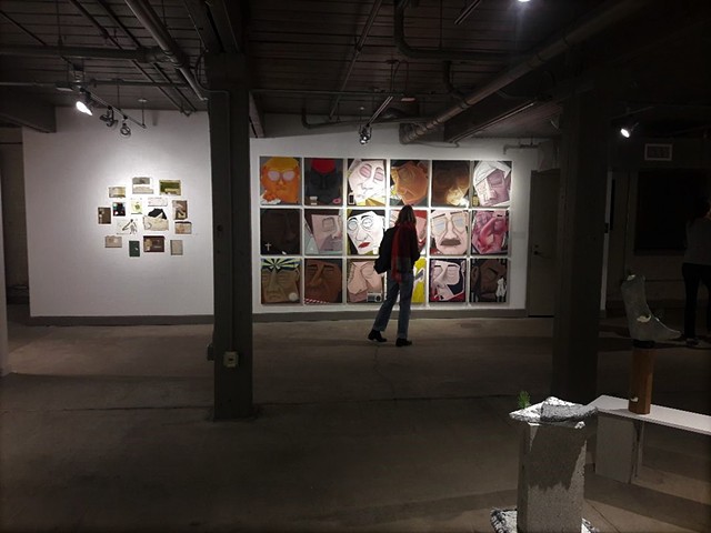 Installation shot, Collar Works Gallery, Troy, NY