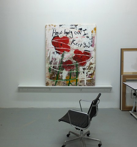 Studio: Long Island City, NY
How Long Can I Keep You, 60x50in
