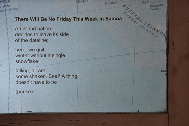 There Will Be No Friday This Week in Samoa - poem view 1