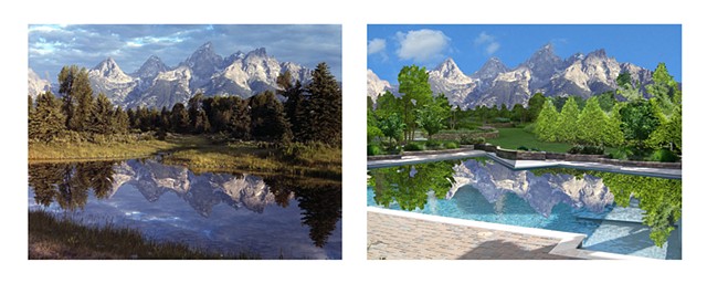 grand tetons before and after