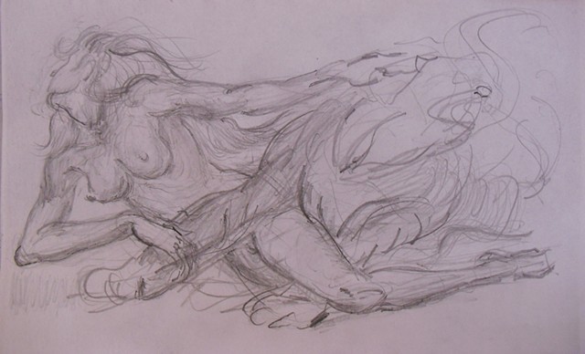 Thumbnail sketch for future painting
