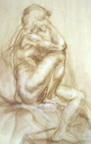 Woman
Drawing from life