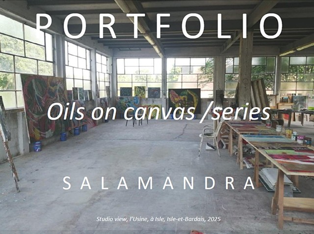 (Archival Portfolio) Oils on canvas/series