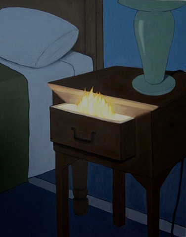 Fire in the Bedside Table