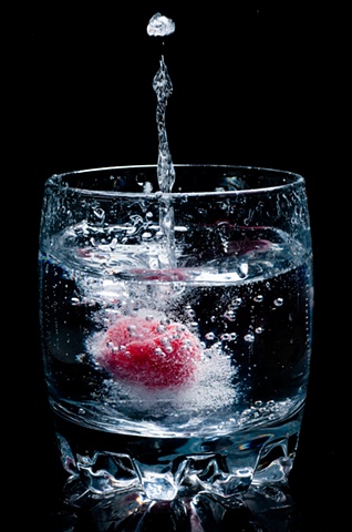 glass cherry liquid 