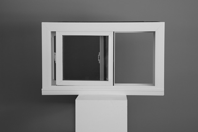 Opened Window = Mirror