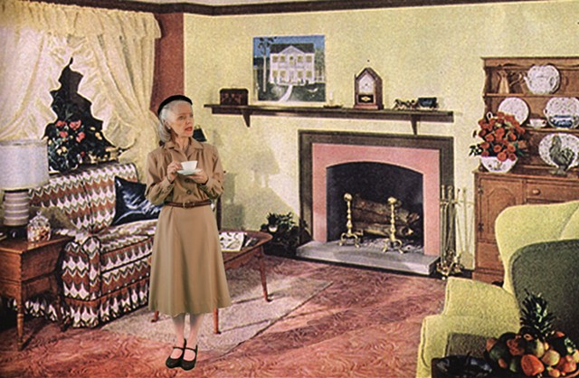 1949 Colonial Living Room
(Cup of Tea)  
