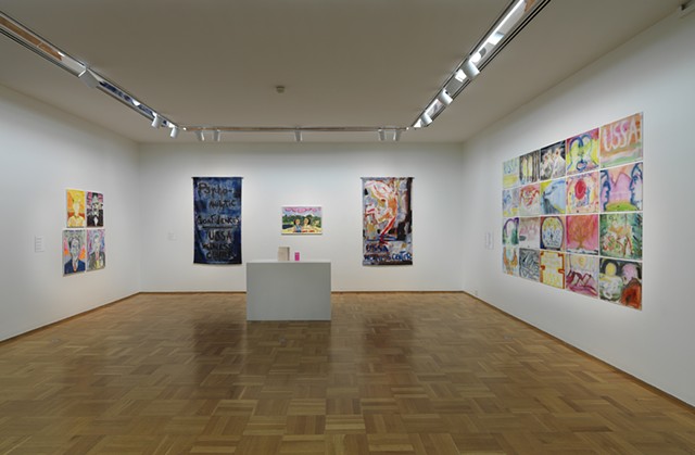 Installation view of "Snow" 