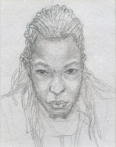 Young Man with Dreads