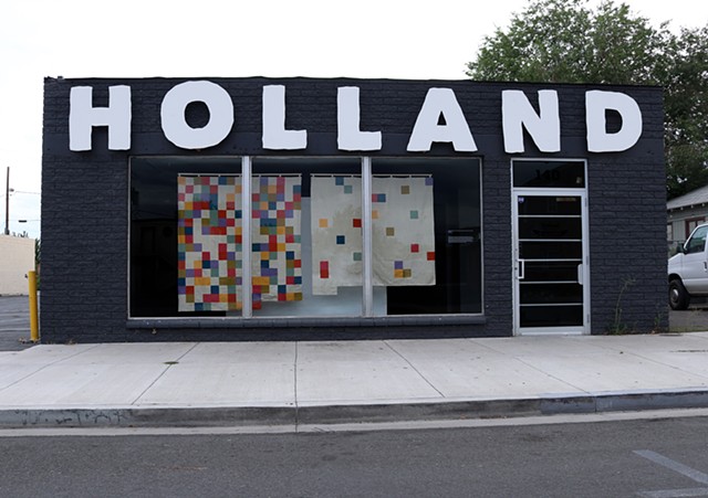 The House of Representatives of the United States in the 116th Congress in Two Quilts (One for Each Party) at the Holland Project Window Gallery