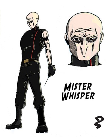 Mister Whisper concept design