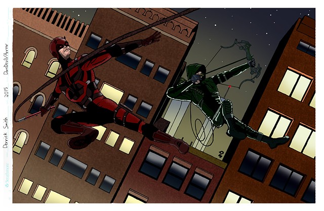 Daredevil and Arrow