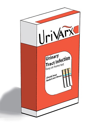 UriVarx box promotional packaging (Orange)