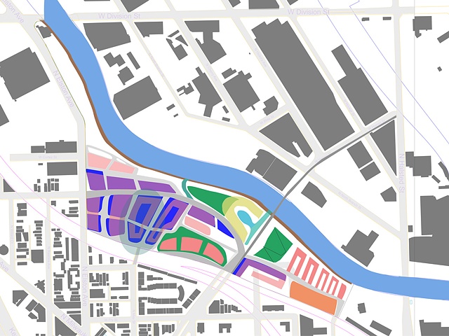 Post-Industrial Urban Site Plan