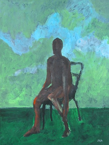Figure and blue green 