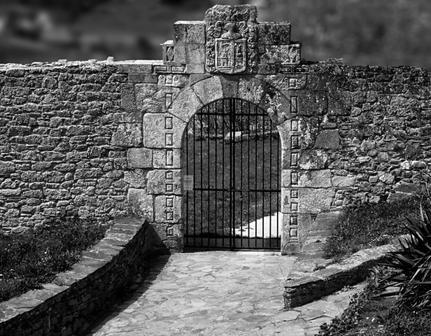 Entrance gate, Parador, Monforte de Lemos