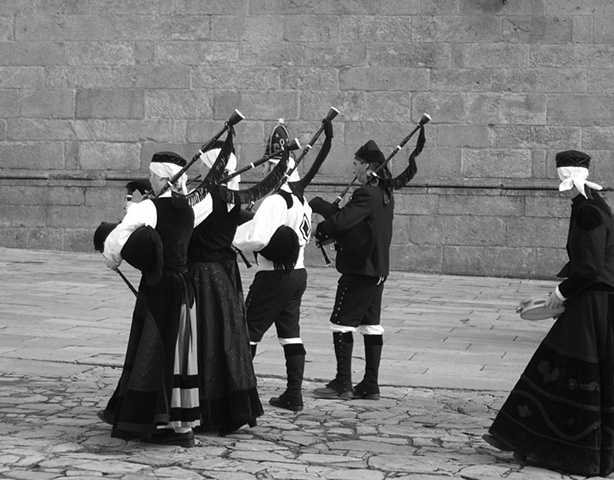 Musicians at Santiago de Compostela