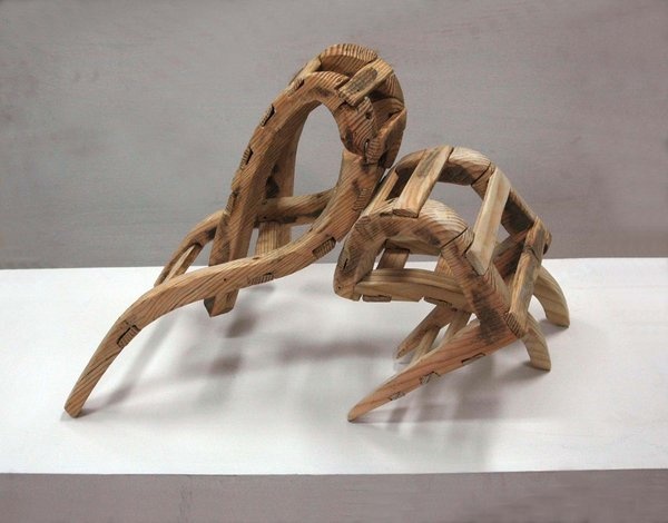 sculpture double contortion 2007