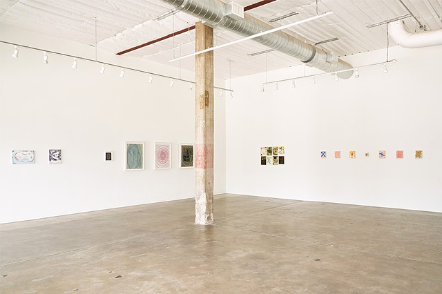 Install image of Hyper School at Big Medium Austin, curated by Max Manning