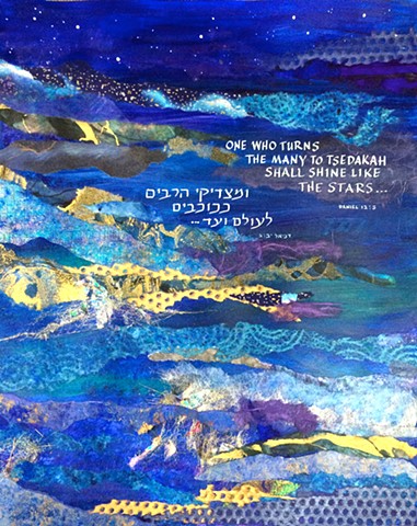 Commission done for Temple Beth El  in Rancho Palos Verdes, CA
