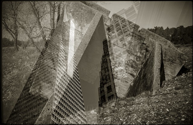 Transamerica Pyramid and Suice Box Mining Ruin