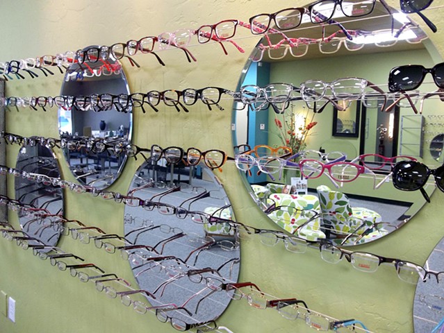 optical displays, eye glasses display