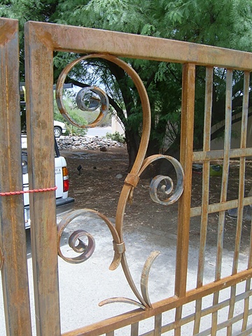 Scroll Gate detail
