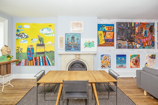 Plunge Into the Madcap Delirium of Chicago Imagists at a Brooklyn Brownstone With These Photos