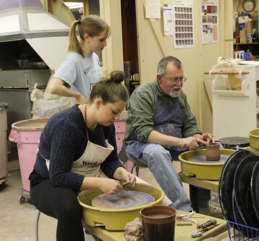 *Pottery Classes at ISU Memorial Union Workspace - Spring Semester 2024*
