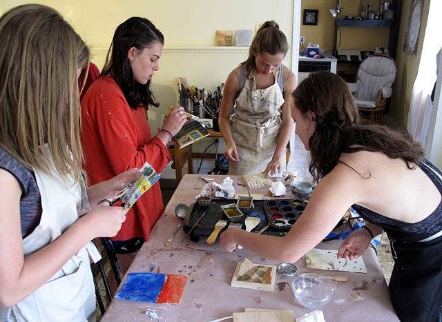 Encaustic Painting Party
