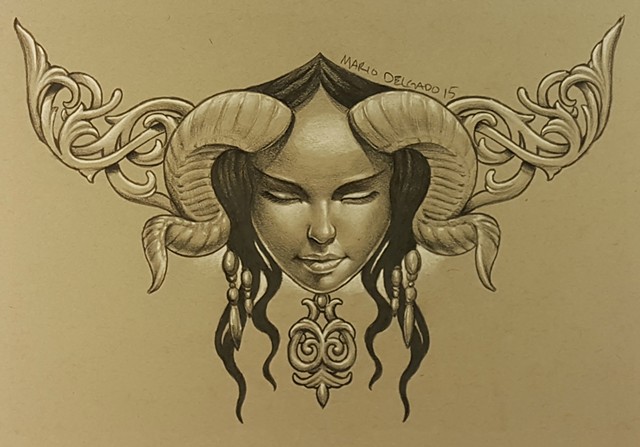 horned Lady