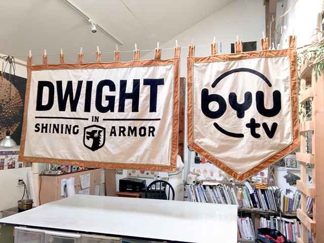 Dwight In Shining Armor tapestries