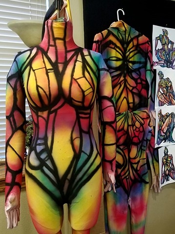 Aerial Airbrushed Bodysuits