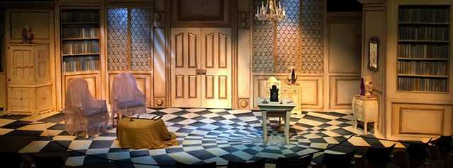 Directed by Patrick Walsh, Scenic Design by Mallory Prucha