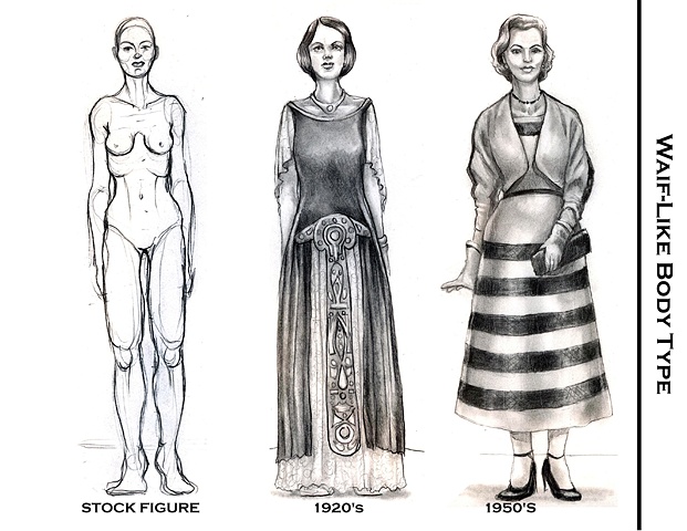 Body Type and Period Dress Project