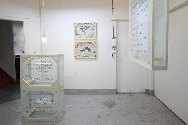 A wrapped acceptation of an compulsive obsession. (Installation view 3)