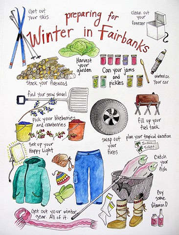 Preparing For Winter in Fairbanks