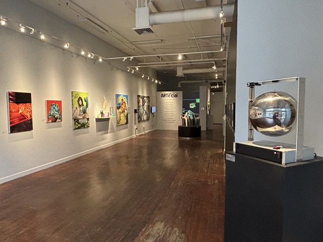 Artist Talk and Closing Reception for ARTIFICIAL at Maryland Art Place