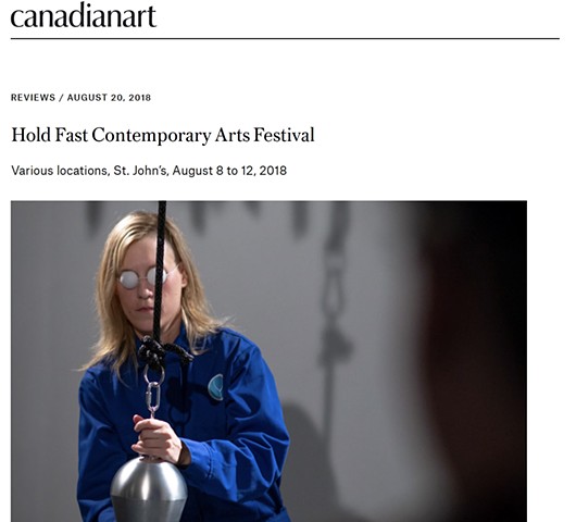 Review: HOLD FAST Contemporary Art Festival
