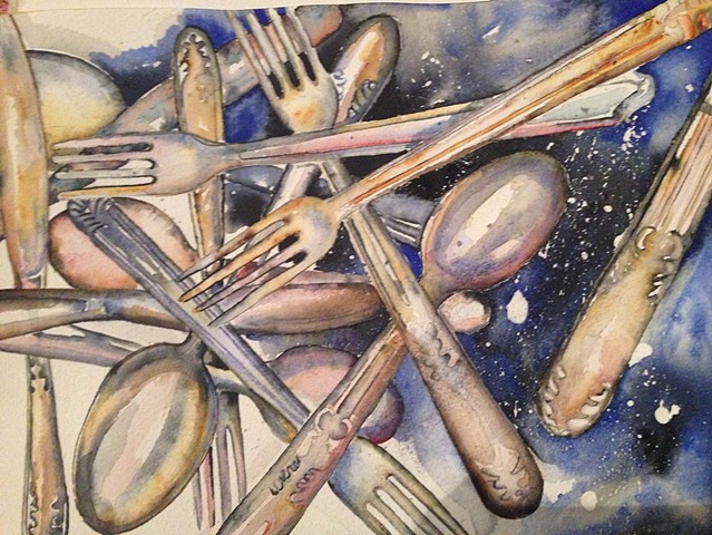 Watercolour paintings 
