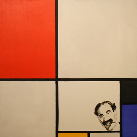 Groucho meets Piet Mondrian--with hilarious results!
