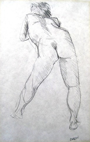 Female Study from Rear