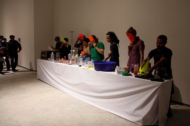 The Long Table Experiment - performance