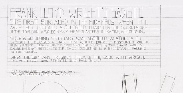 Frank Lloyd Wright's Sadistic Side (detail)
