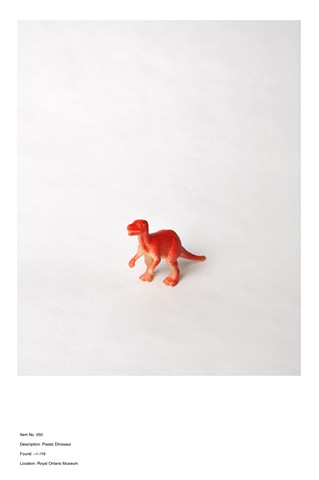 Item No. 050
Description: Plastic Dinosaur
Found: --/--/16
Location: Royal Ontario Museum