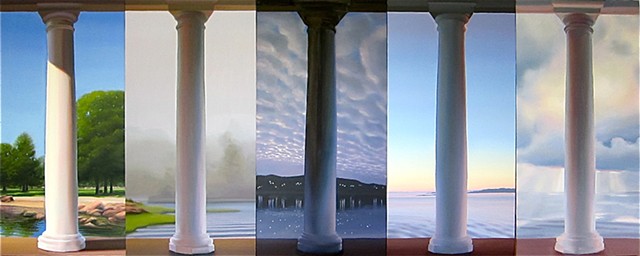 Five Columns at Tuck's Point