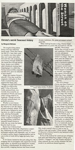 "Christo's Secret Seacoast History"
