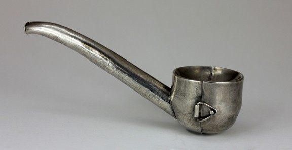 magritte, creation, patriarchy, pipe, silver sculpture, lazzarine
