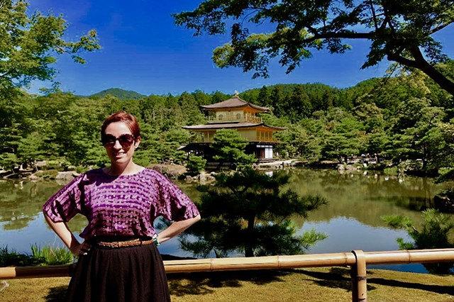 Katie's Silk Blouse in Japan